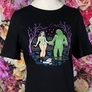 CREATURE FROM THE BLACK LAGOON T-SHIRT XLarge
